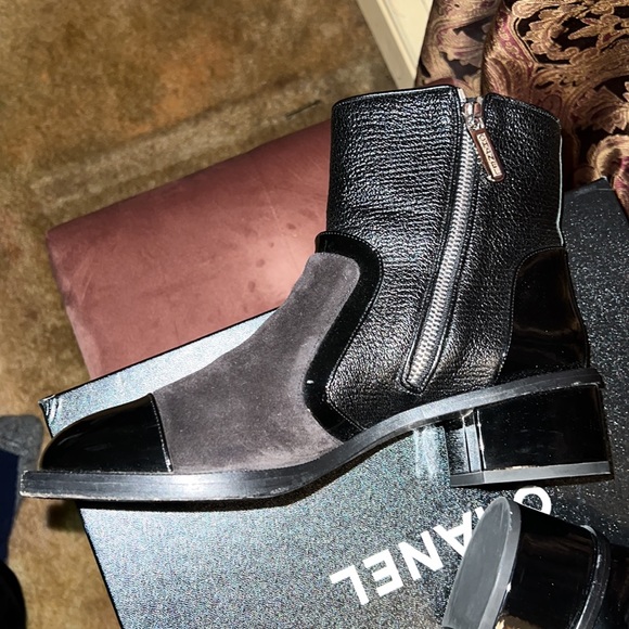 Chanel Moto-Cross Combat Boots Dress - Picture 9 of 17